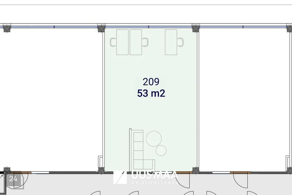 Büroo, 53 m² Äripind  -  Rae vald, Peetri alevik - foto 4