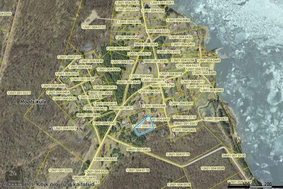 Elamumaa, 4322 m² Maa  -  Peipsiääre vald, Rootsiküla - foto 4