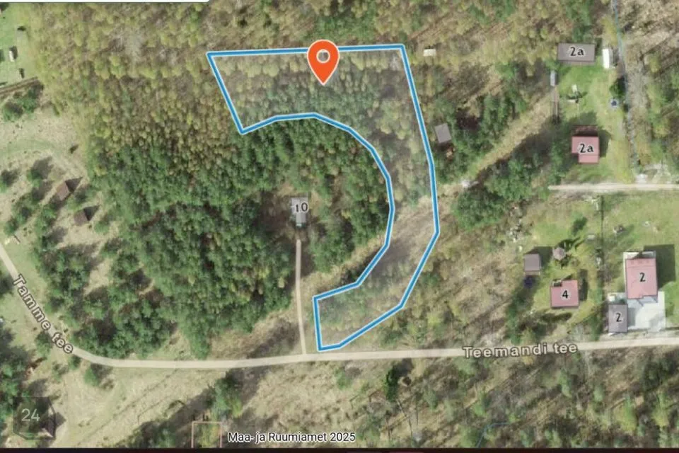 Земля жилой застройки, 2843 m² участок в Alutaguse vald, Kauksi küla - фото 4