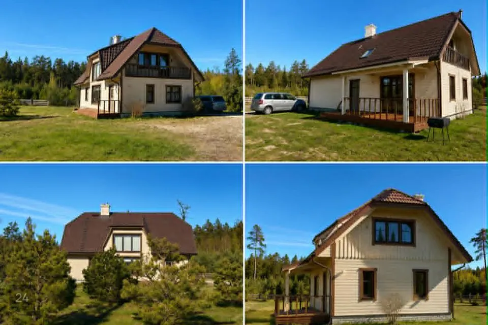 4-toaline Maja - Hiiumaa vald, Kauste küla