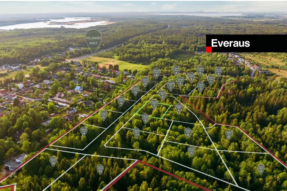 Residential land, 2048 m² land in Kiili vald, Luige alevik