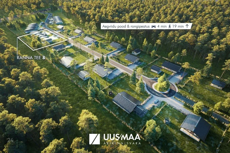 Elamumaa, 2604 m² Maa - Anija vald, Aegviidu alev