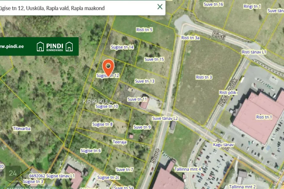 Elamumaa, 2089 m² Maa - Rapla vald, Uusküla - foto 2