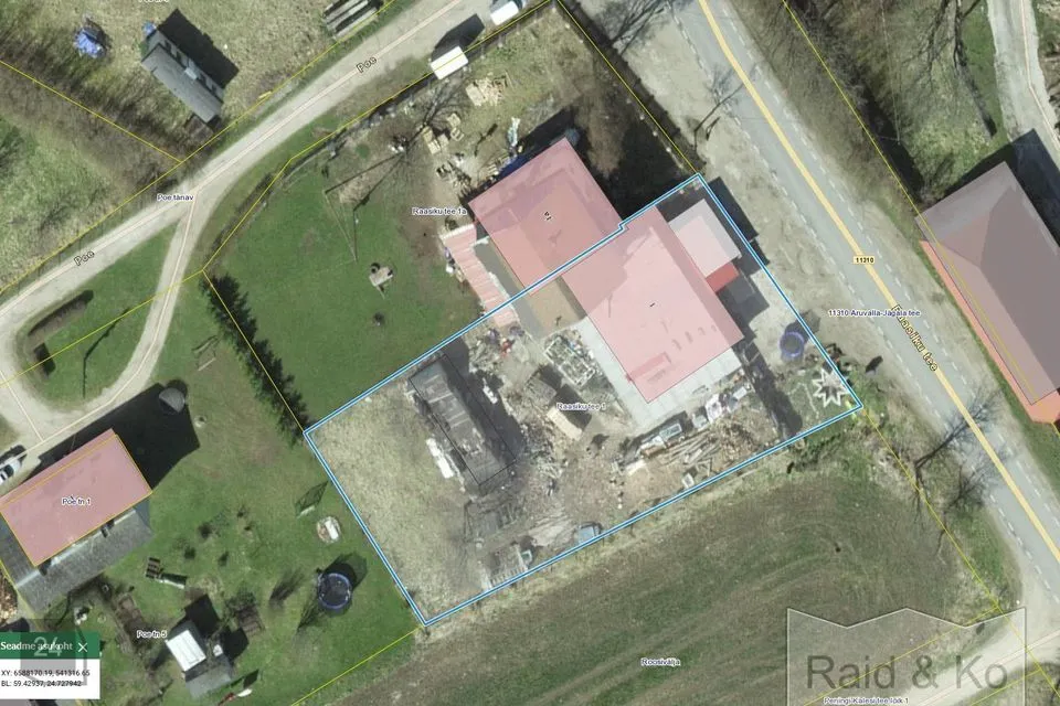 Ärimaa, 1690 m² Maa  -  Raasiku vald, Peningi küla - foto 3