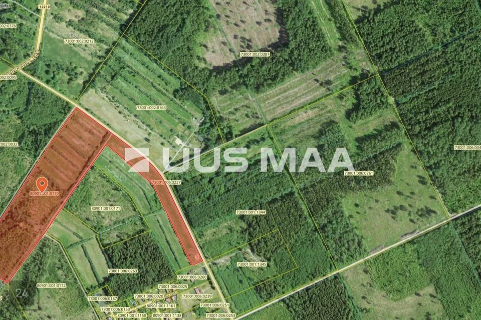 Maatulundusmaa, 90907 m² Maa  -  Tori vald, Kilksama küla
