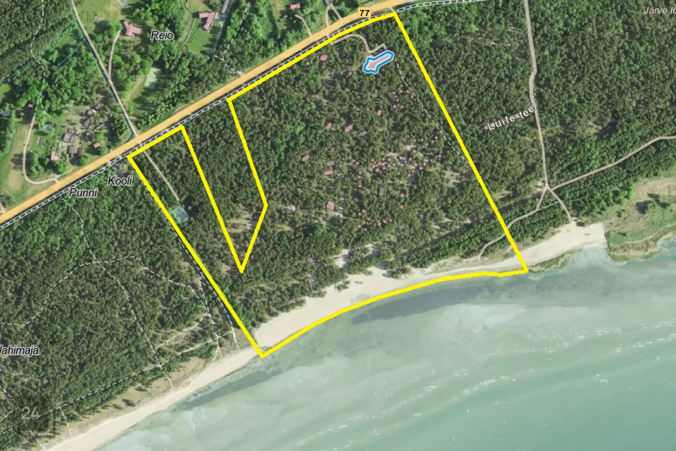 Размещение/расселение, 1 m² Бизнес-площадь в Saaremaa vald, Mändjala küla