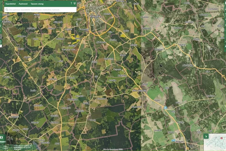 Maatulundusmaa, 131572 m² Maa  -  Vinni vald, Küti küla - foto 2