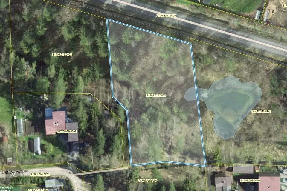 Земля жилой застройки, 2352 m² участок в Kohila vald, Aespa alevik