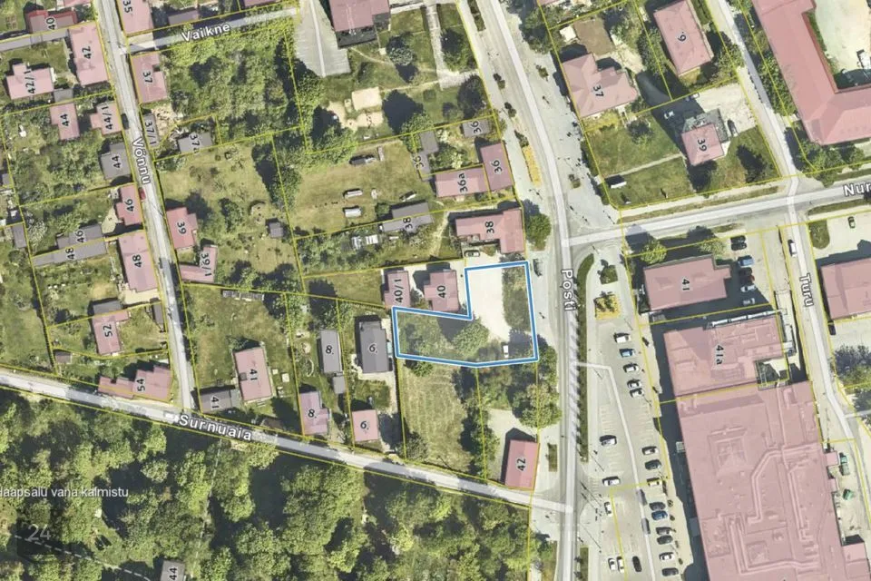 Земля коммерческого назначения, 999 m² участок в Haapsalu linn, Haapsalu linn