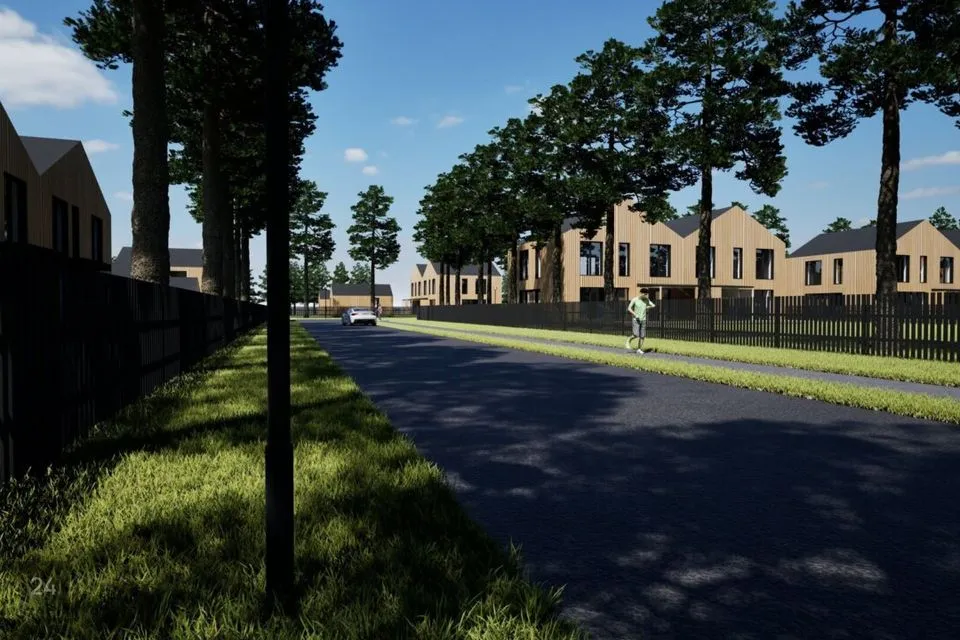 National security land, 2142 m² land in Narva-Jõesuu linn, Narva-Jõesuu linn