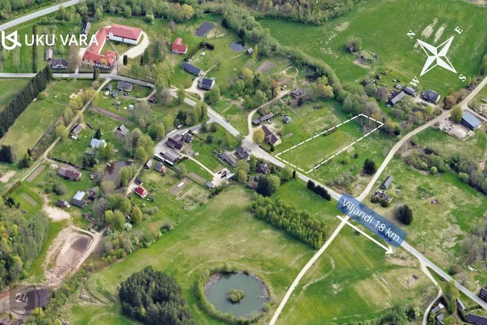 Земля жилой застройки, 3704 m² участок в Põhja-Sakala vald, Tääksi küla - фото 5