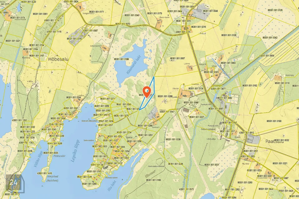 Земля жилой застройки, 15921 m² участок в Lääneranna vald, Paatsalu küla - фото 5