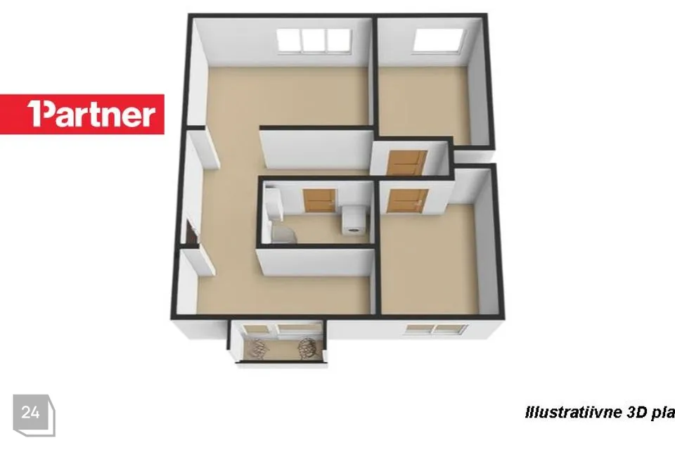 3-toaline Korter  -  Järva vald, Albu küla