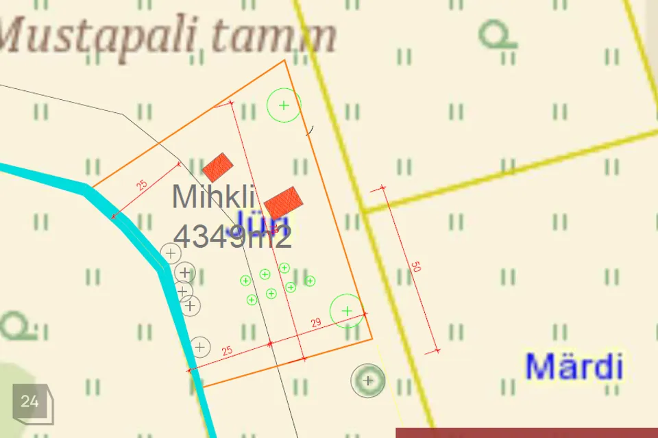 Maatulundusmaa, 9550 m² Maa  -  Viljandi vald, Mustapali küla - foto 4