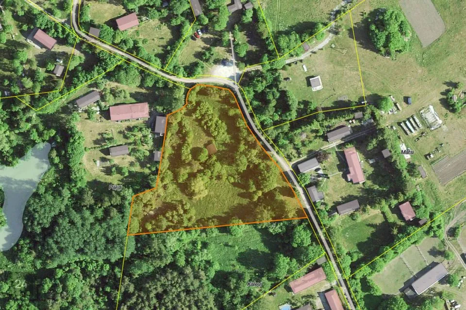 Земля жилой застройки, 8796 m² участок в Muhu vald, Nautse küla