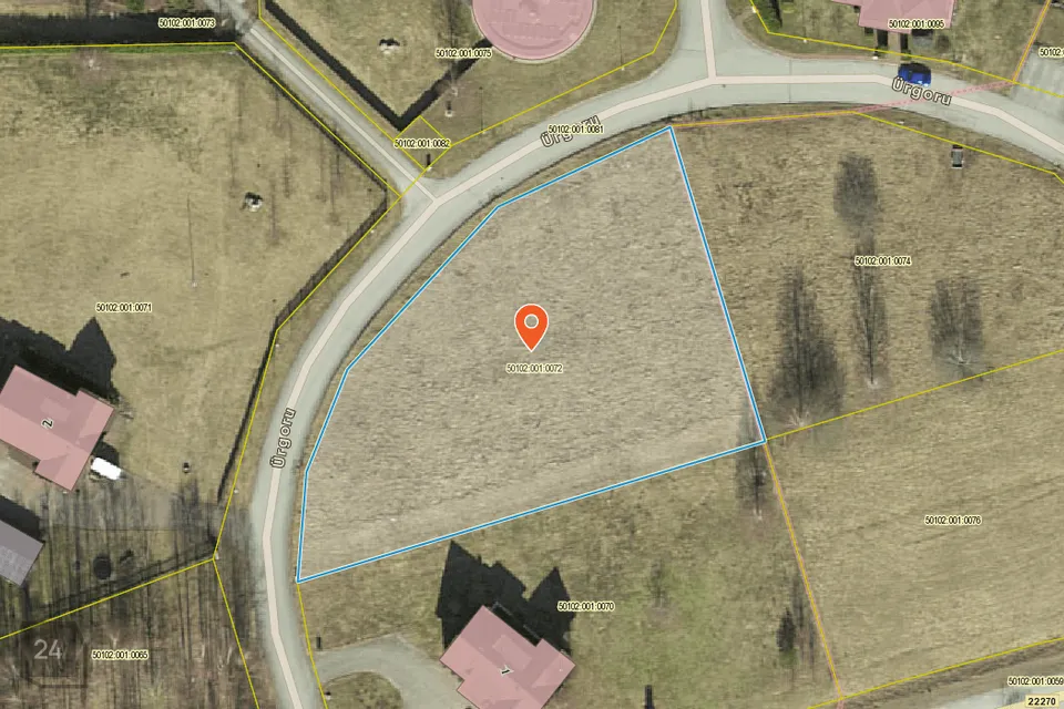 Земля жилой застройки, 2245 m² участок в Kastre vald, Mäksa küla
