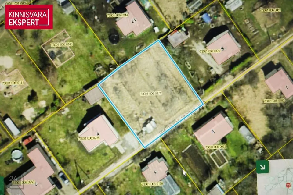 780 m² Maa  -  Tori vald, Kilksama küla
