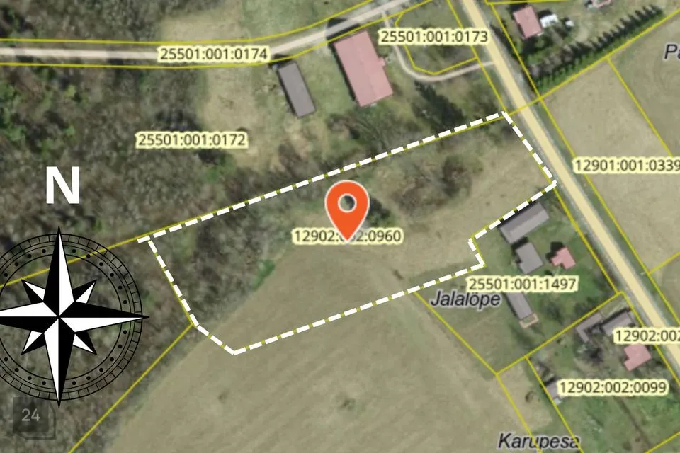 Земля жилой застройки, 8126 m² участок в Järva vald, Järva-Madise küla - фото 2