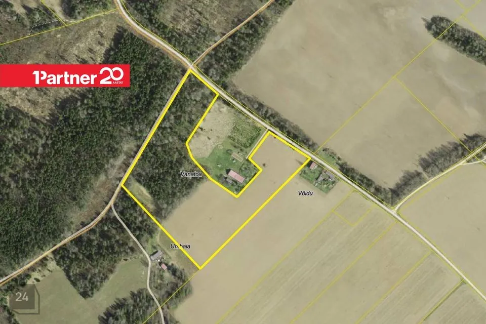 Maatulundusmaa, 51876 m² Maa - Tapa vald, Põdrangu küla - foto 4