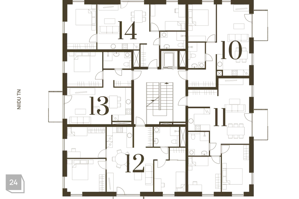 3-toaline Korter - Pärnu linn, Pärnu linn - foto 3