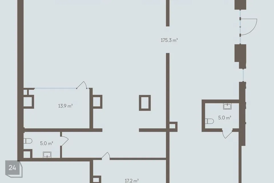 Mitme sihtotstarbega, 220 m² Äripind  -  Tallinn, Põhja-Tallinna linnaosa - foto 2