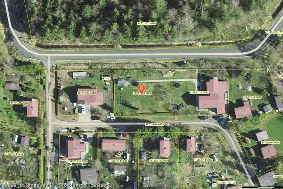 Земля жилой застройки, 985 m² участок в Kohila vald, Aespa alevik - фото 2