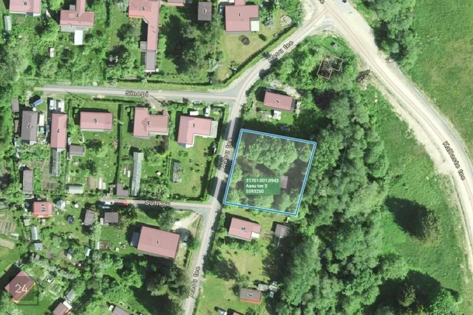 Elamumaa, 1013 m² Maa  -  Kohila vald, Vilivere küla