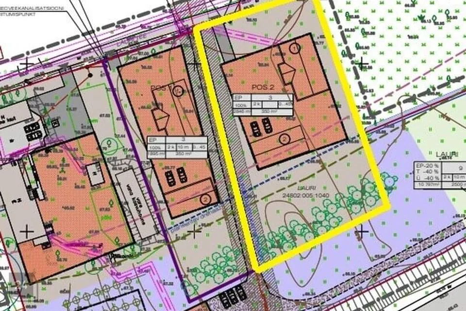 Земля жилой застройки, 2670 m² участок в Jõgeva vald, Jõgeva alevik - фото 2