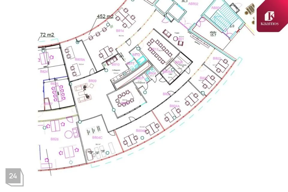 452 m² Äripind - Tallinn, Kristiine linnaosa - foto 2