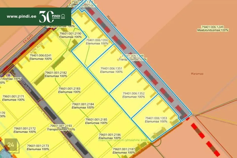 Residential land, 2711 m² land in Tartu vald, Maramaa küla - photo 2