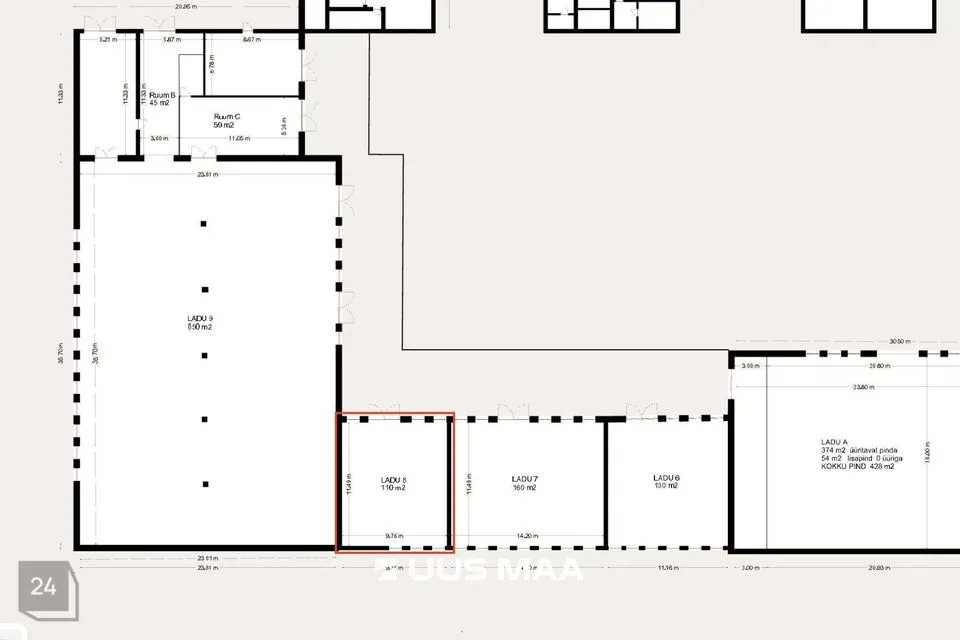 Ladu või Tootmine, 110 m² Äripind - Tallinn, Pirita linnaosa - foto 2