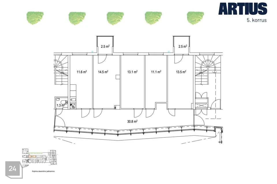 100 m² Äripind - Tallinn, Kesklinna linnaosa - foto 2