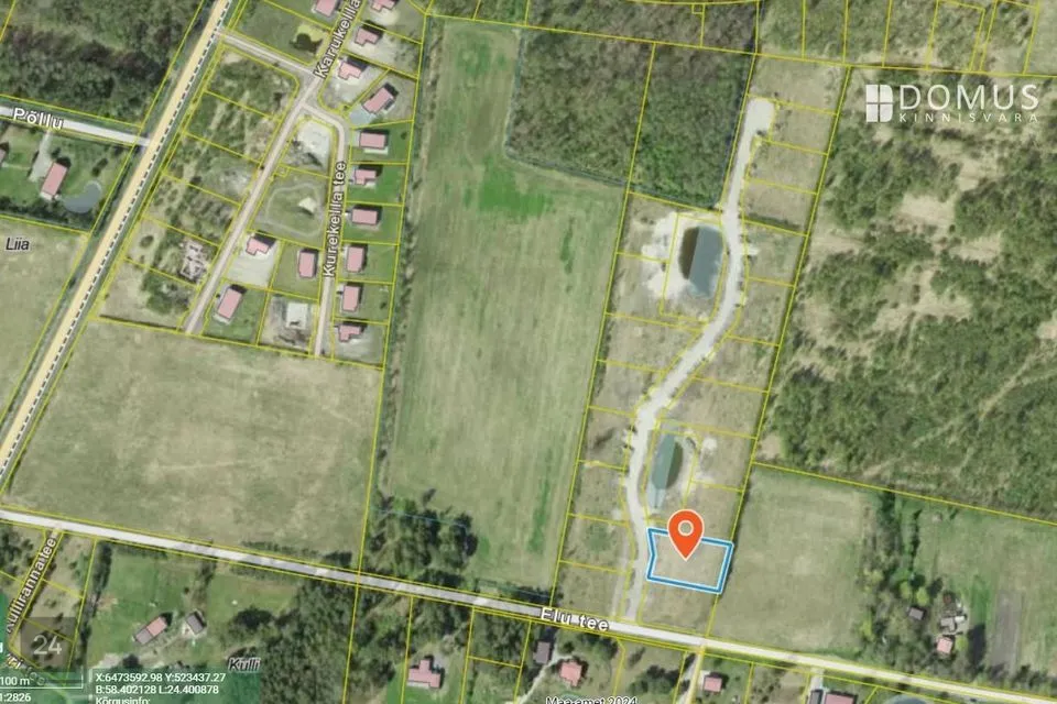 Земля жилой застройки, 1925 m² участок в Pärnu linn, Papsaare küla - фото 3