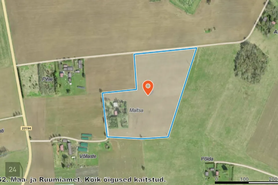 Maatulundusmaa, 48865 m² Maa - Tõrva vald, Kirikuküla - foto 2
