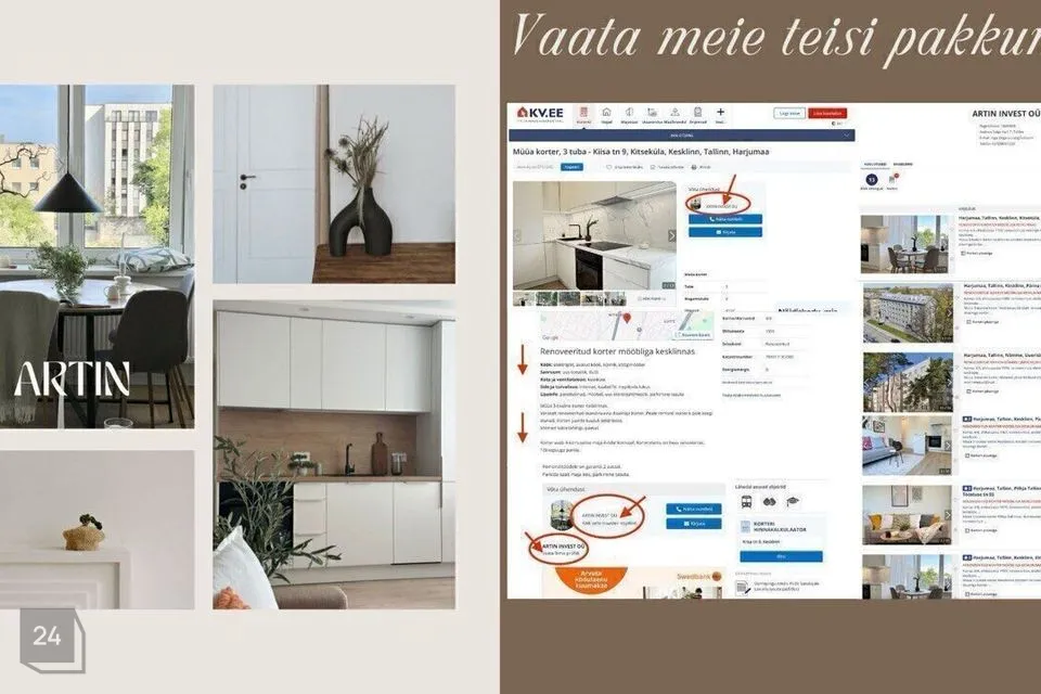 3-toaline Korter  -  Tallinn, Nõmme linnaosa - foto 3