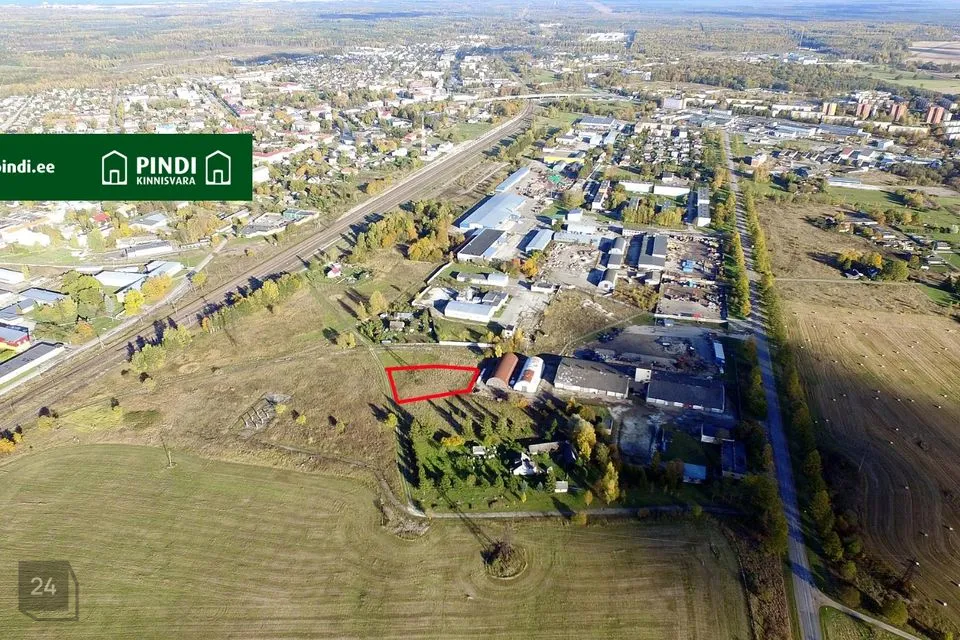 Земля производственного назначения, 2310 m² участок в Jõhvi vald, Pauliku küla