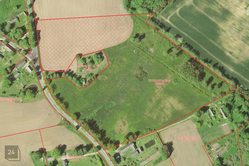 Maatulundusmaa, 62815 m² Maa  -  Viljandi vald, Kärstna küla