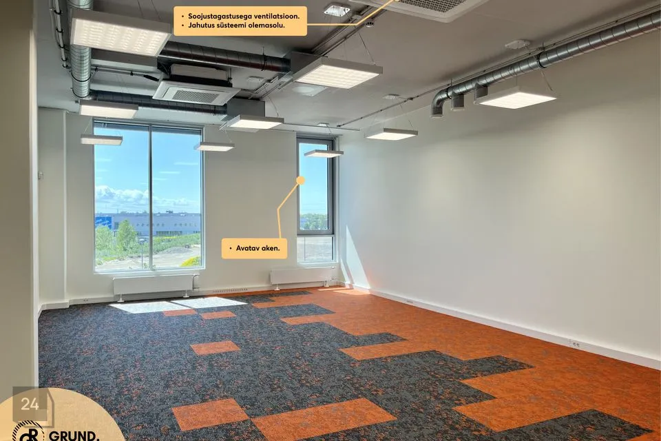 Büroo või Teenindus, 58 m² Äripind  -  Tallinn, Lasnamäe linnaosa