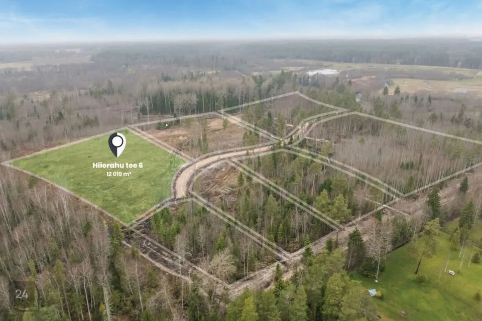 Земля жилой застройки, 12019 m² участок в Kose vald, Tuhala küla