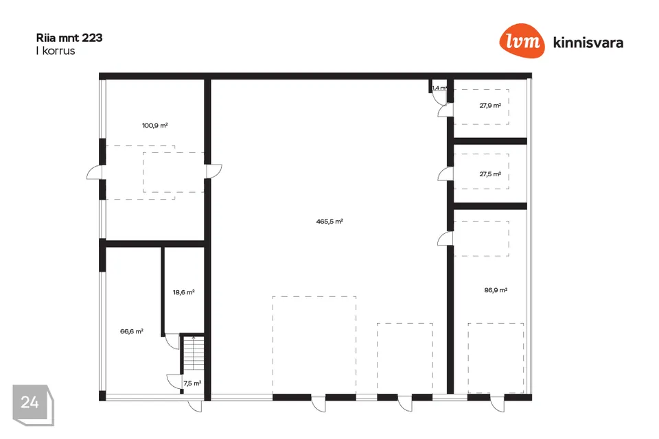 Другое, 913 m² Бизнес-площадь в Pärnu linn, Pärnu linn - фото 2