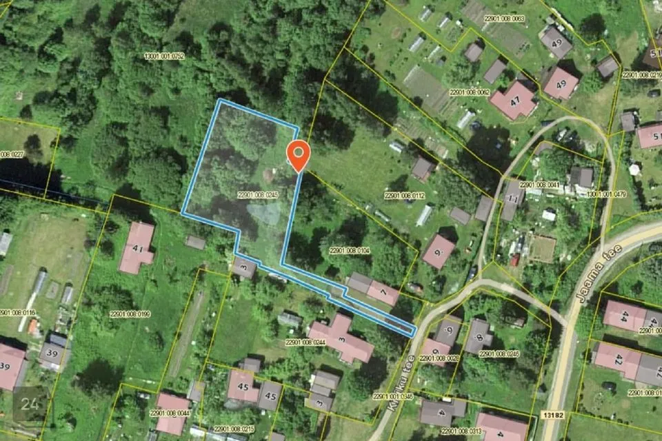 Elamumaa, 1574 m² Maa  -  Alutaguse vald, Jaama küla