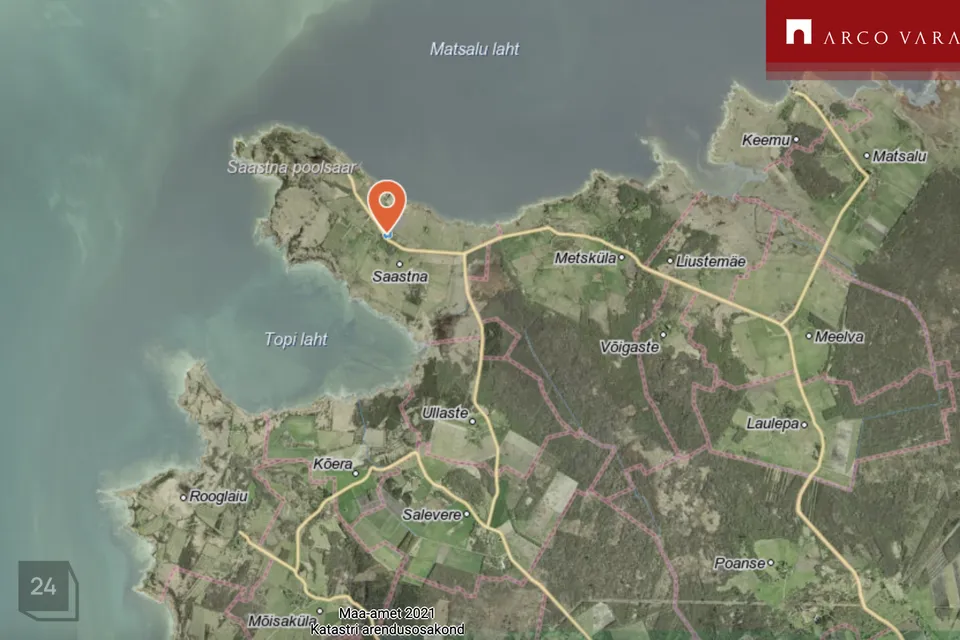 Tootmismaa, 4114 m² Maa  -  Lääneranna vald, Saastna küla - foto 3