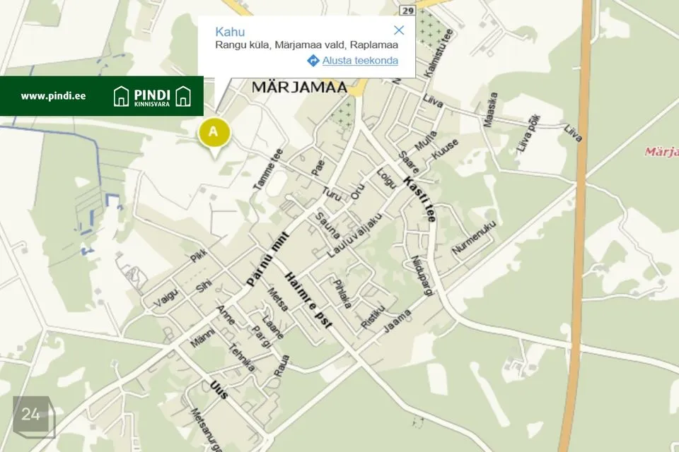 Maatulundusmaa, 193126 m² участок в Märjamaa vald, Rangu küla - фото 2