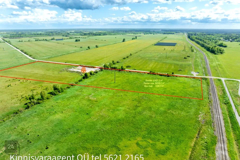 Maatulundusmaa, 37421 m² Maa  -  Saku vald, Kajamaa küla - foto 3