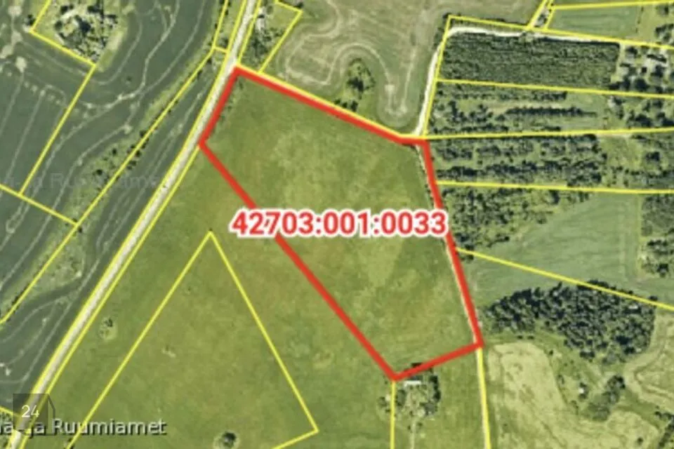 Maatulundusmaa, 66787 m² участок в Märjamaa vald, Luiste küla