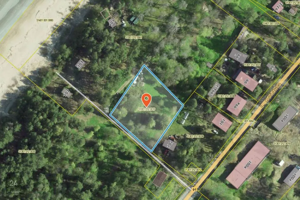 Elamumaa, 2704 m² Maa  -  Narva-Jõesuu linn, Narva-Jõesuu linn - foto 3