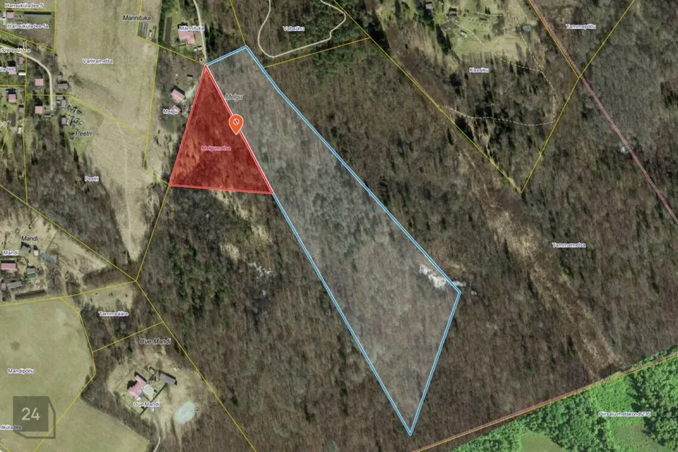 Maatulundusmaa, 50500 m² Maa  -  Lääne-Nigula vald, Linnamäe küla - foto 3