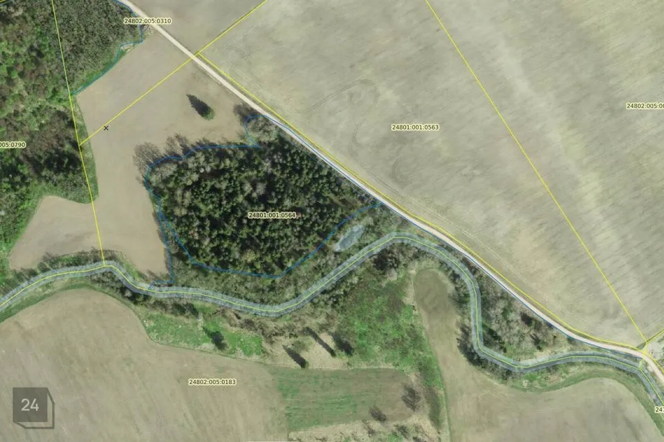 Maatulundusmaa, 54800 m² участок в Jõgeva vald, Võduvere küla