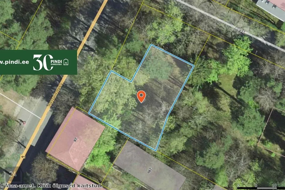 Ärimaa, 389 m² Maa - Narva-Jõesuu linn, Narva-Jõesuu linn - foto 3