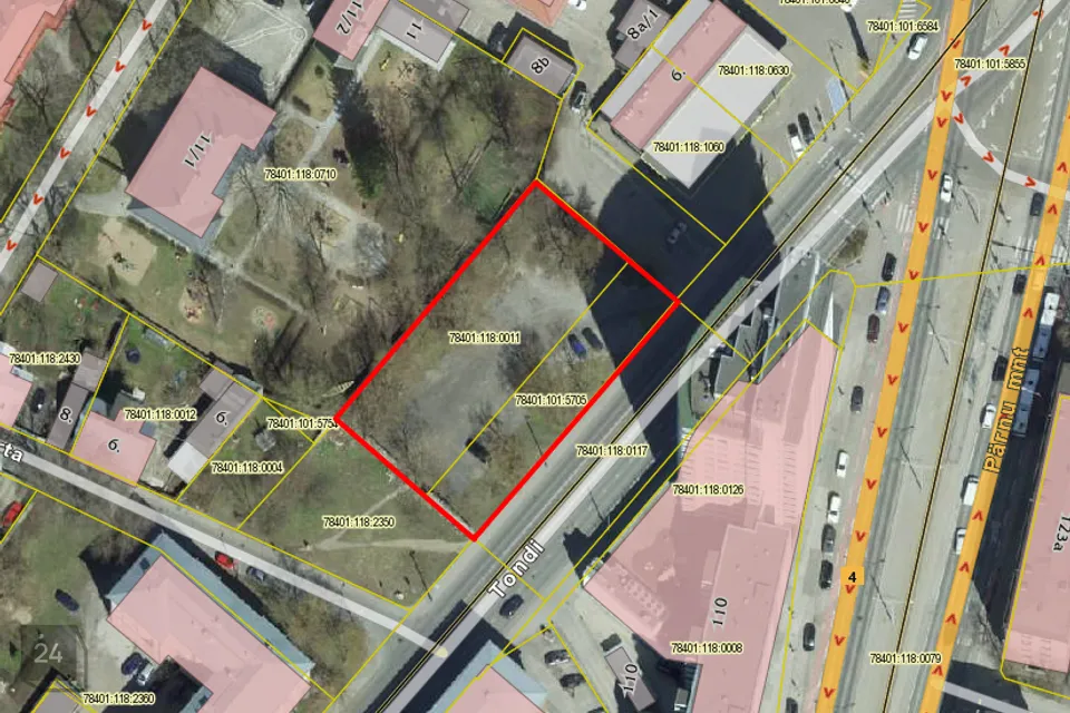 Commercial land, 2031 m² land in Tallinn, Kesklinna linnaosa